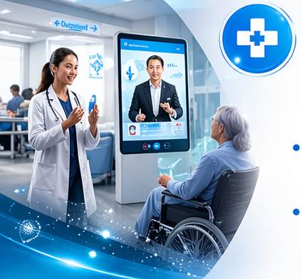Healthcare professional using SignX