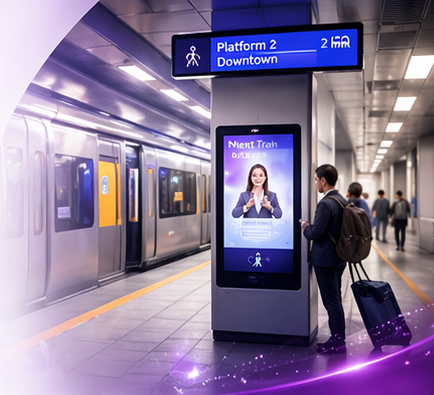 Business professional using SignX